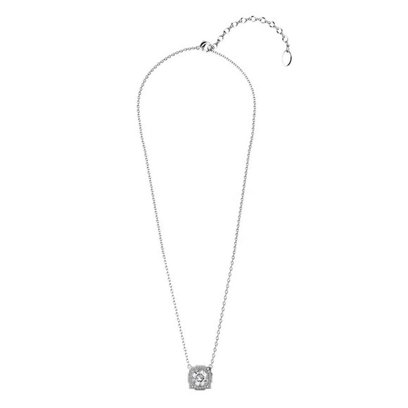 Certified 1ct. t.w. Halo Diamond Elegant Necklace - Picture 6 of 16